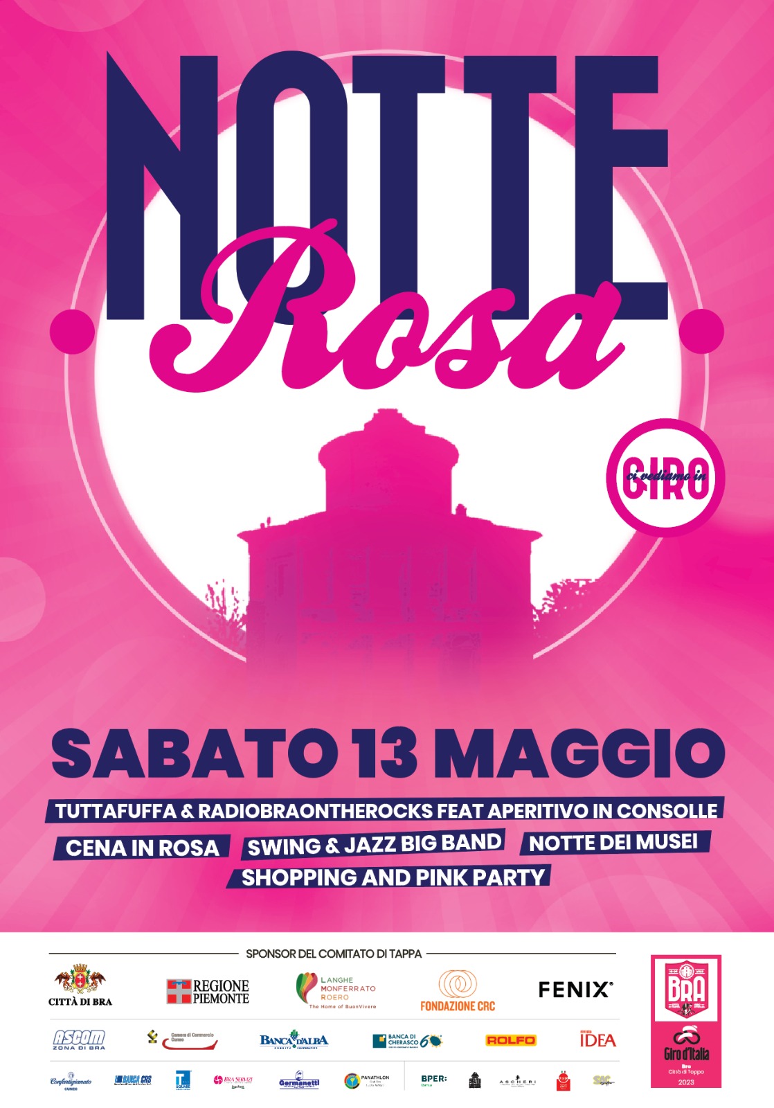 Locandina notte rosa